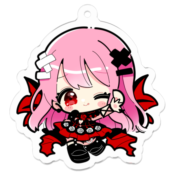 アクリルキーホルダー - 50 x 50 (mm)