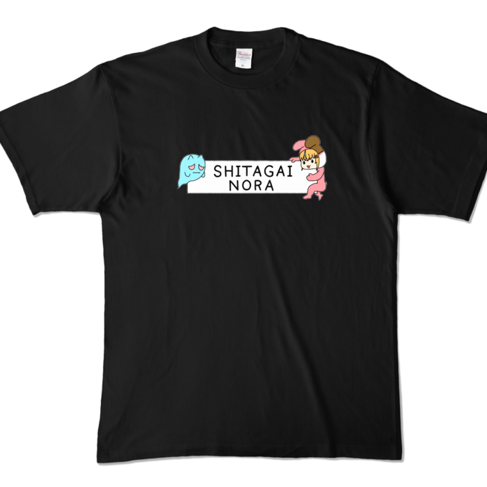 カラーTシャツ - XL - ブラック (濃色)