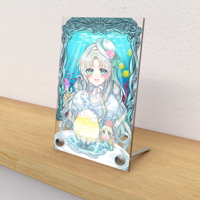クリアアクリルフォトパネル - 縦100 × 148mm(2)
