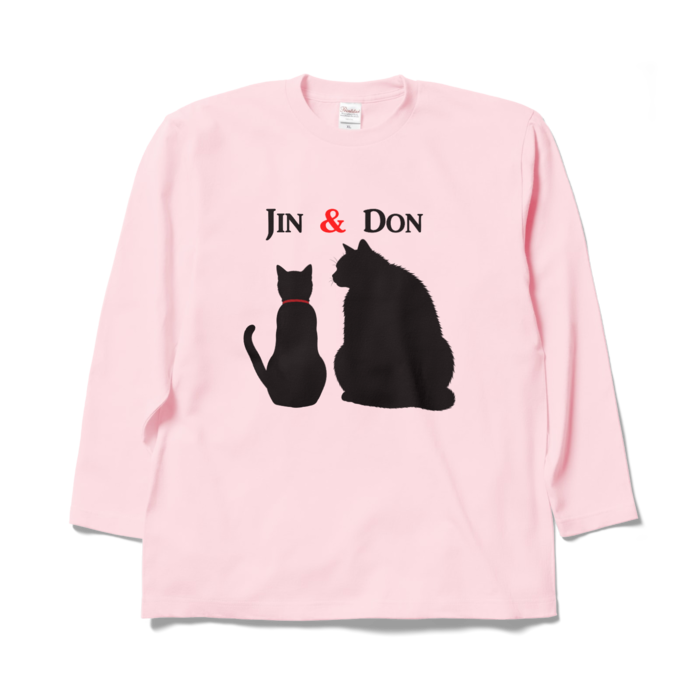 ロングスリーブTシャツ - XL - ライトピンク