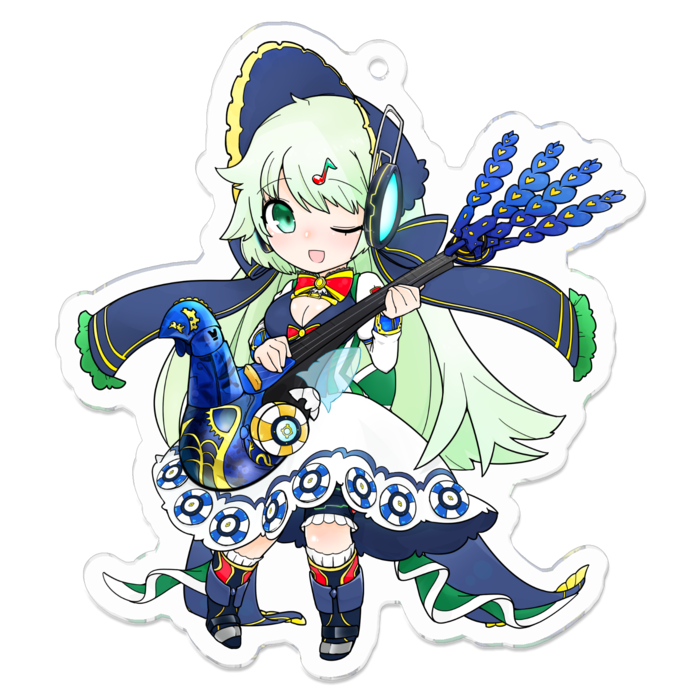 アクリルキーホルダー - 70 x 70 (mm)