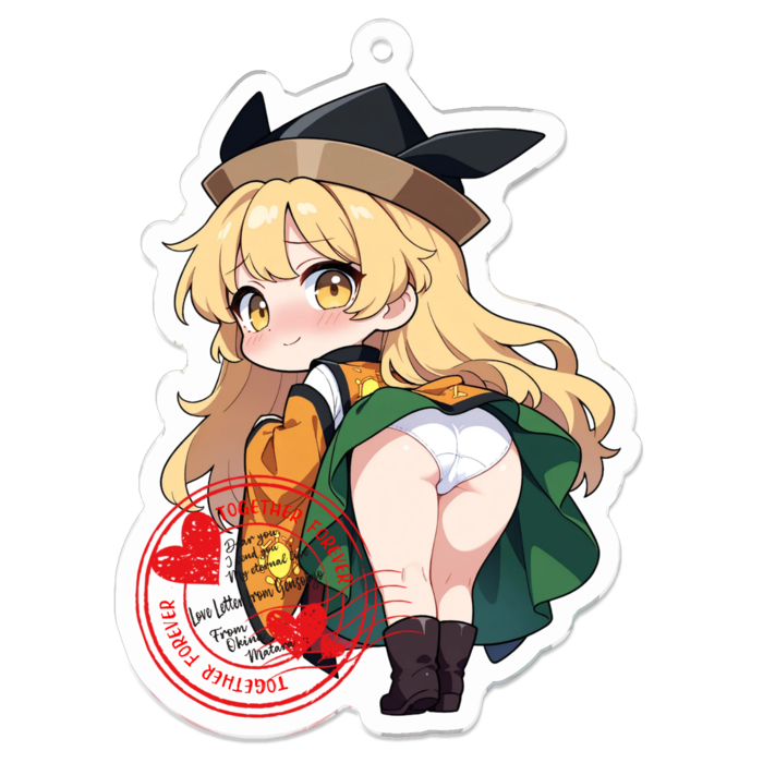 アクリルキーホルダー - 70 x 70 (mm)