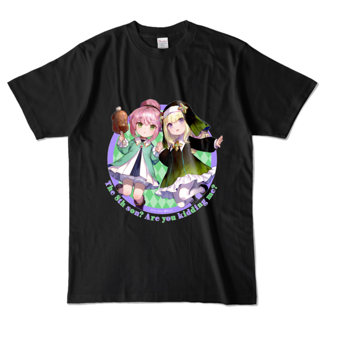 カラーTシャツ - L - ブラック (濃色)