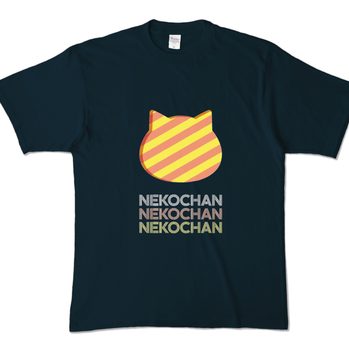 カラーTシャツ - XL - ネイビー (濃色)