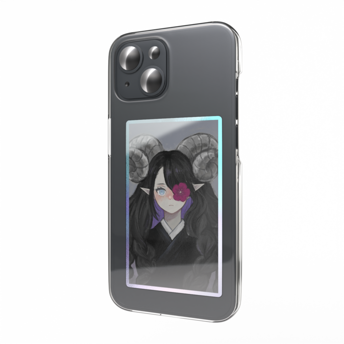 オーロラスマホステッカー - 縦