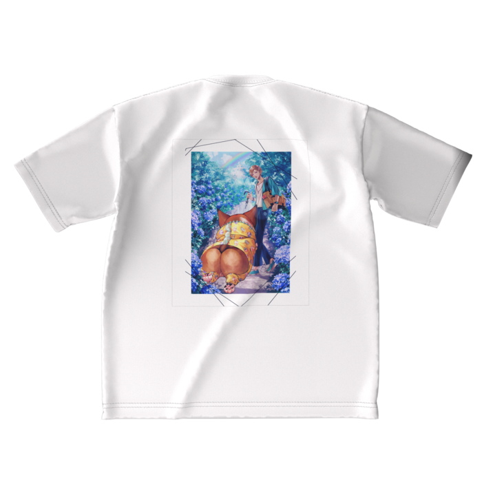ビッグシルエットTシャツ - XL - 背面