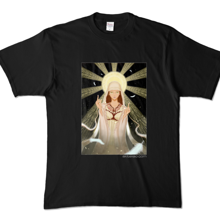 カラーTシャツ - XL - ブラック (濃色)