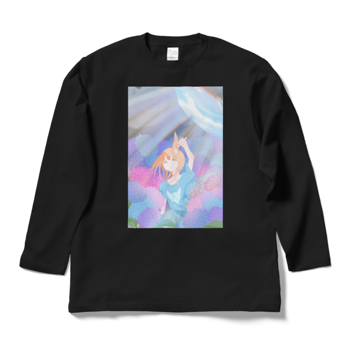 ロングスリーブTシャツ - L - ブラック