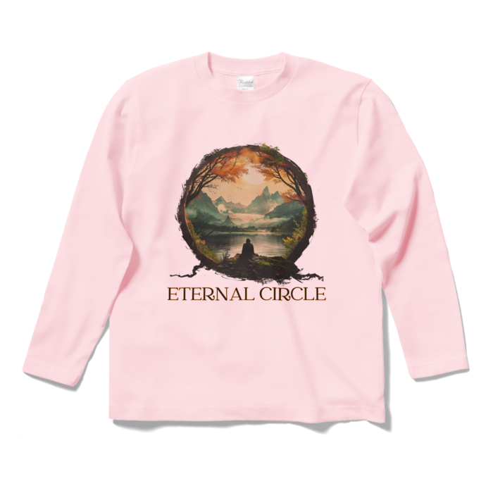 ロングスリーブTシャツ - S - ライトピンク