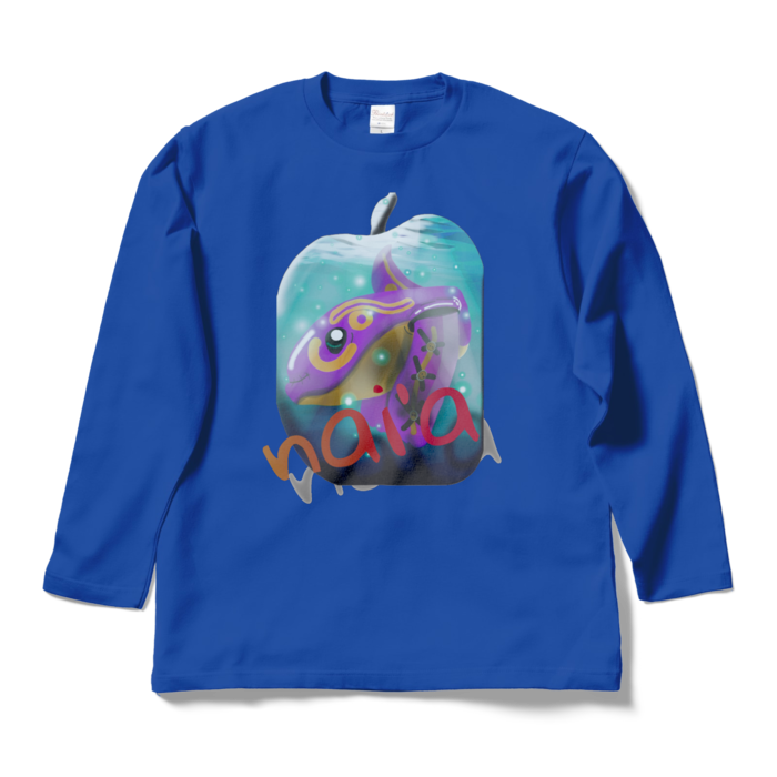 ロングスリーブTシャツ - L - ロイヤルブルー