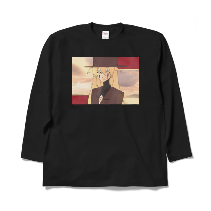 ロングスリーブTシャツ - XL - ブラック