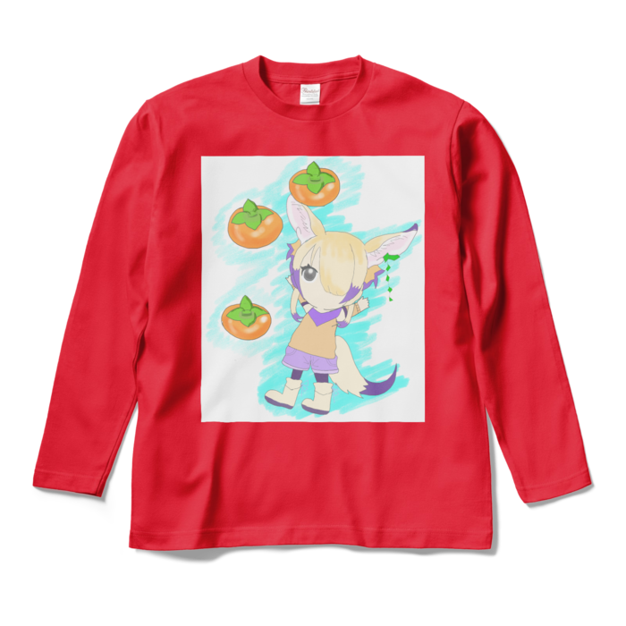 ロングスリーブTシャツ - M - レッド