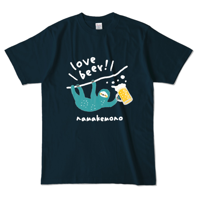 カラーTシャツ - L - ネイビー (濃色)
