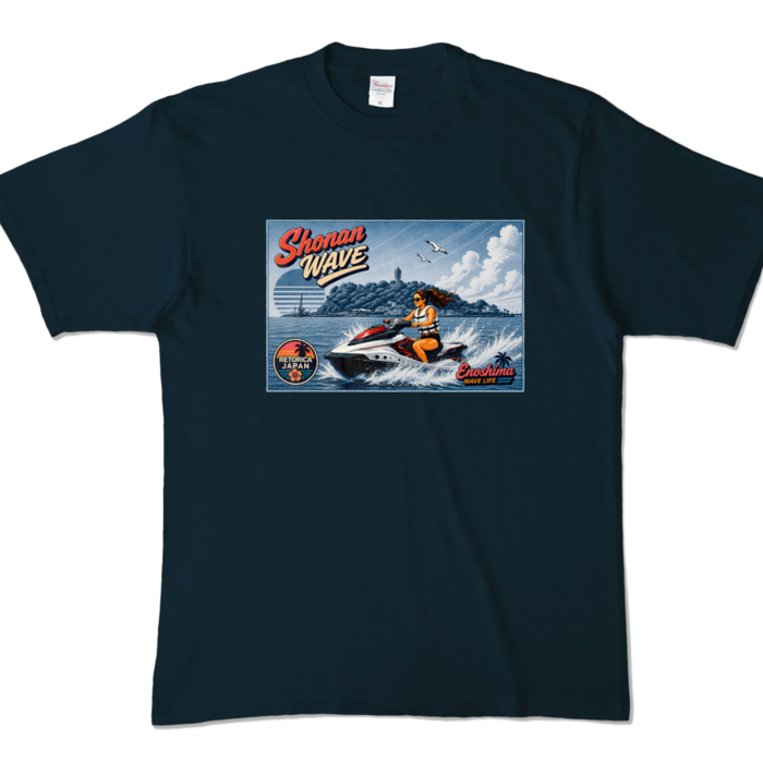 カラーTシャツ - XL - ネイビー (濃色)
