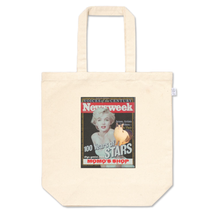 トートバッグ - M - プリント面積中-NEWSWEEK