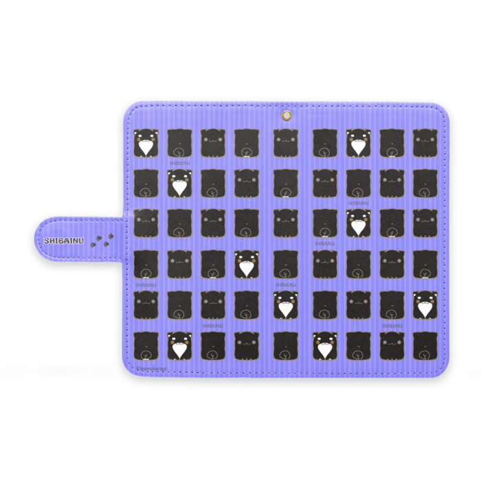 手帳型Androidケース - M - ストラップ穴 あり