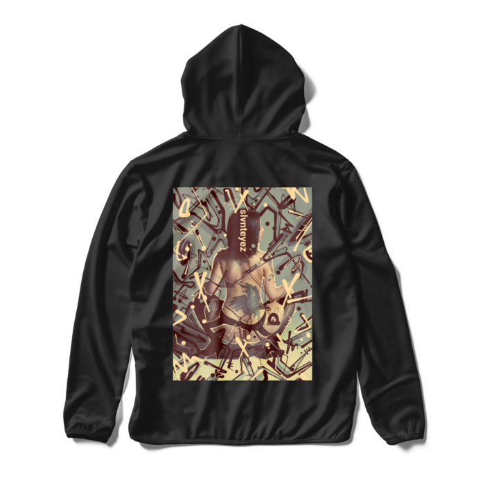 ジップパーカー - S - ブラック