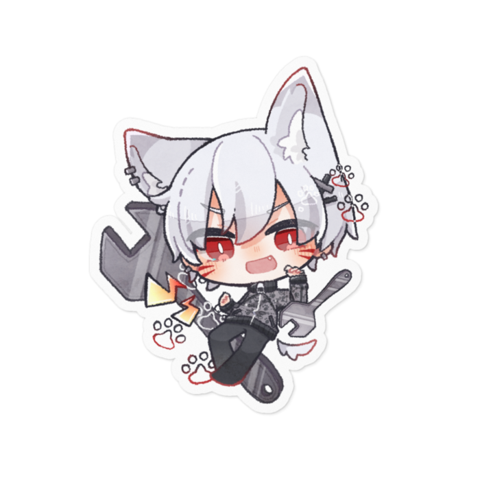 ステッカー - 100 x 100 (mm)