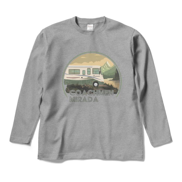 ロングスリーブTシャツ - M - 杢グレー