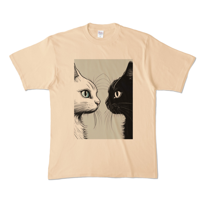 カラーTシャツ - XL - ナチュラル (淡色)