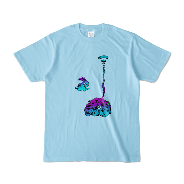 カラーTシャツ - S - ライトブルー (淡色)(1)