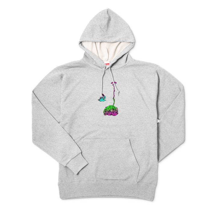 パーカー - XL - 杢グレー(3)