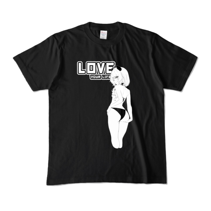 カラーTシャツ - M - ブラック (濃色)