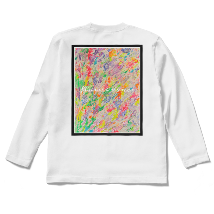 flower dance light ロングスリーブTシャツ - S - ホワイト