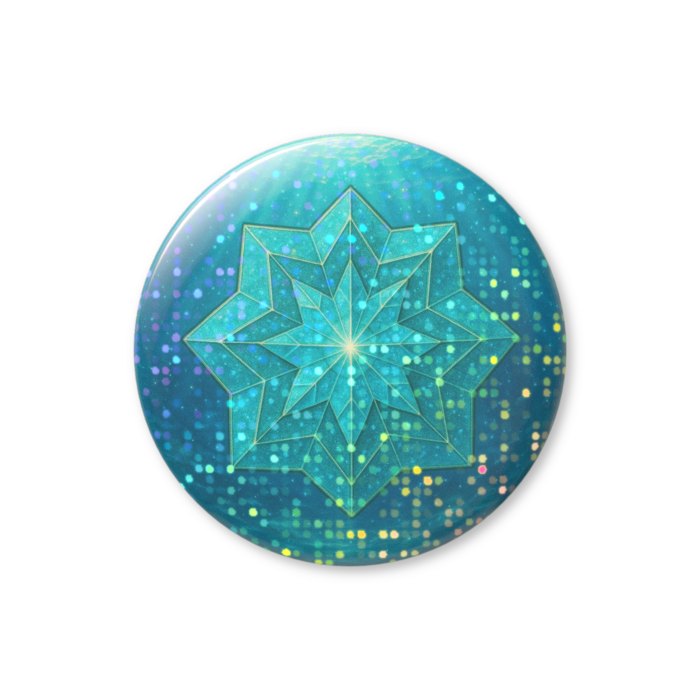 ホログラム缶バッジ - 32mm
