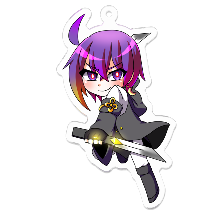 アクリルキーホルダー - 70 x 70 (mm)