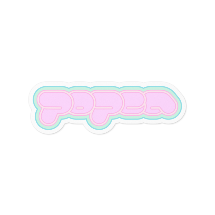 ステッカー - 100 x 100 (mm)
