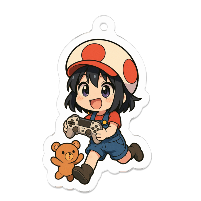 アクリルキーホルダー - 50 x 50 (mm)