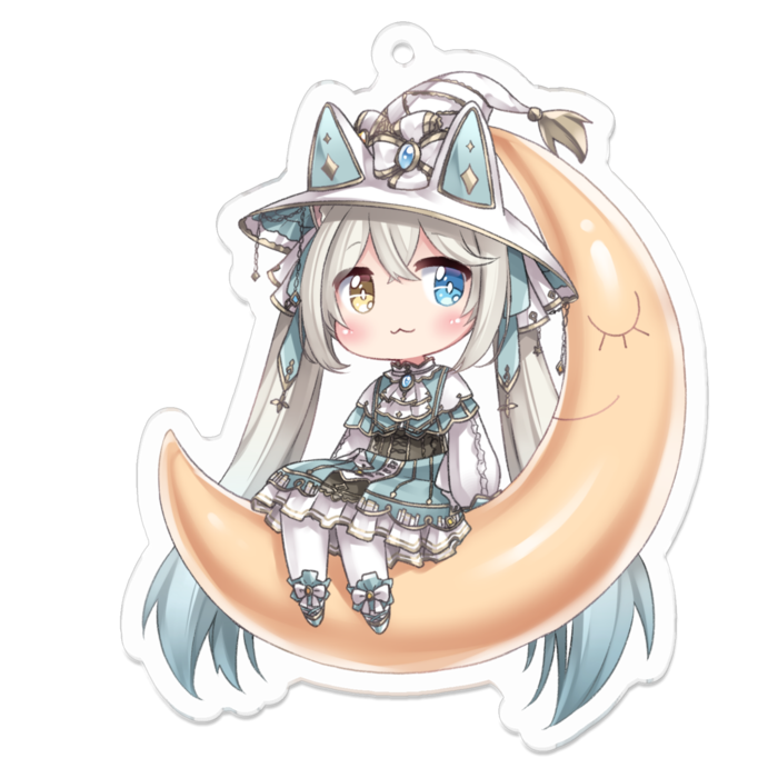 アクリルキーホルダー - 70 x 70 (mm)