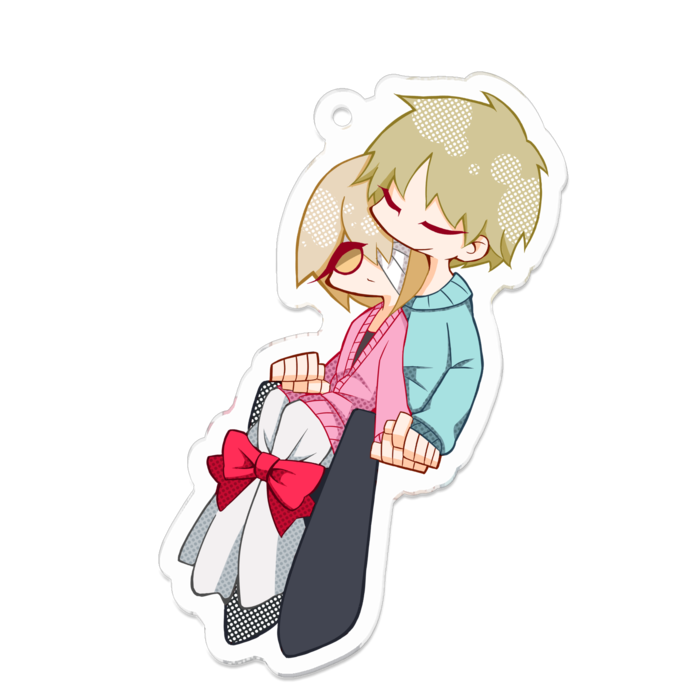 アクリルキーホルダー - 70 x 70 (mm)