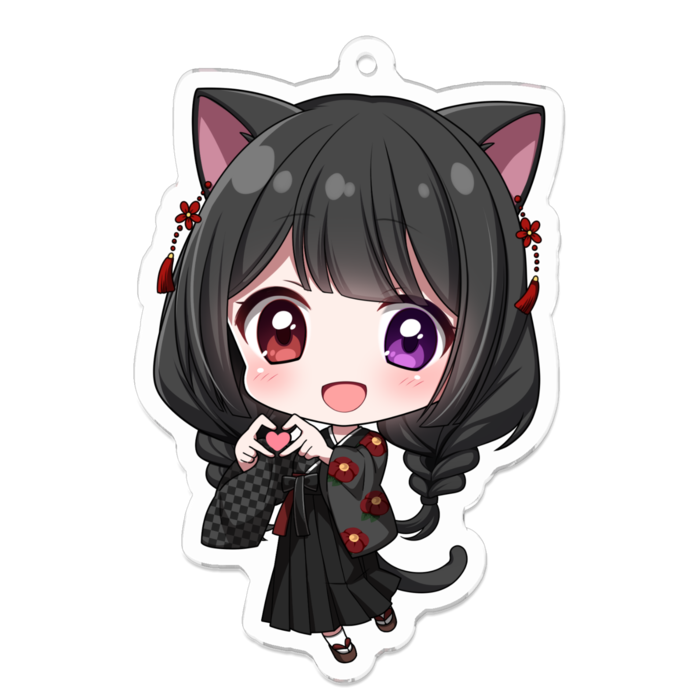 アクリルキーホルダー - 70 x 70 (mm)