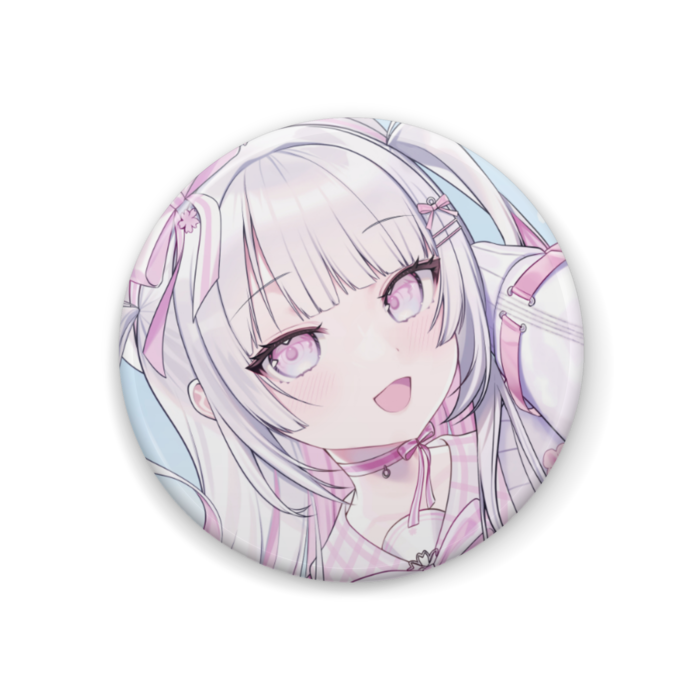 ①制服桜衣装(キービジュアル)缶バッジ - 44mm