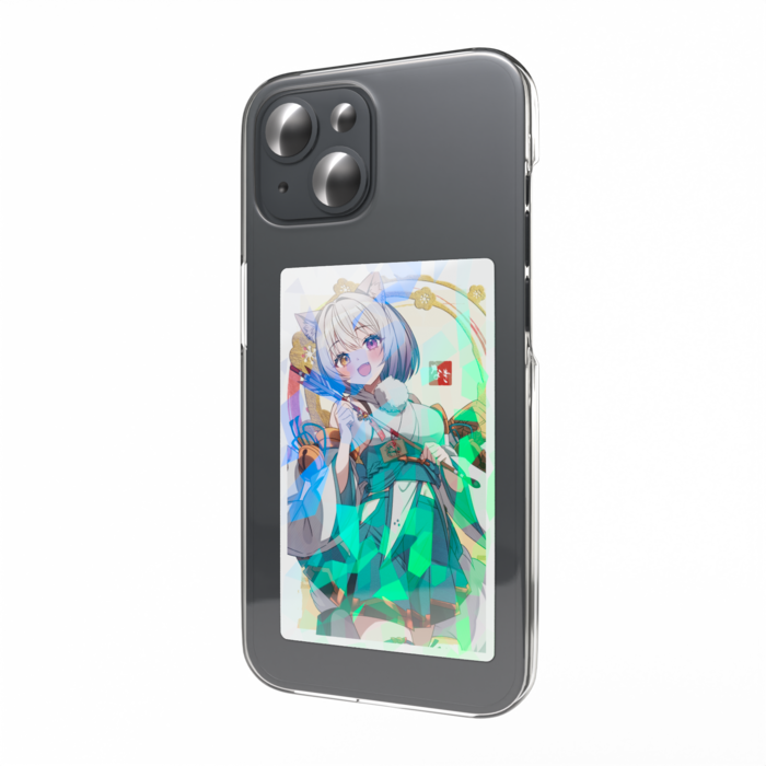 ホログラムスマホステッカー - 縦