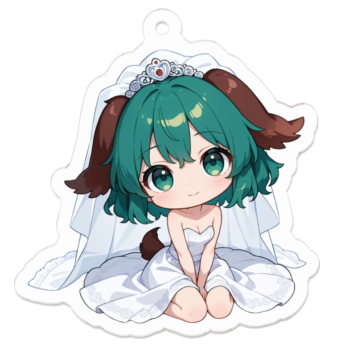 アクリルキーホルダー - 50 x 50 (mm)(キャラのみ)