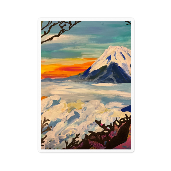 ステッカー - 100 x 100 (mm)