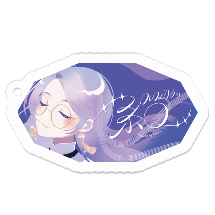 【クレフェリカの糸口】アクリルキーホルダー - 50 x 50 (mm)