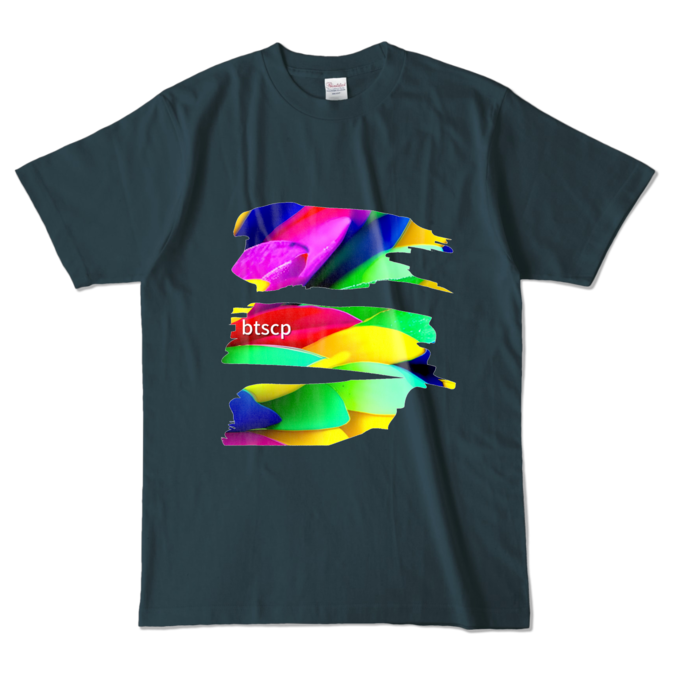カラーTシャツ - L - デニム (濃色)