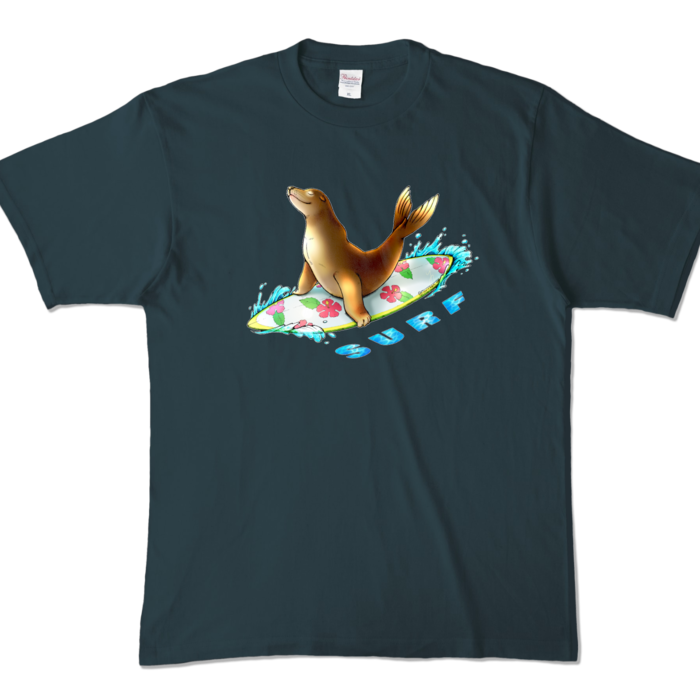 白　 XL - デニム