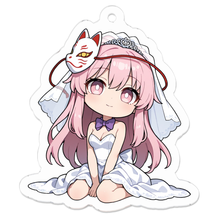 アクリルキーホルダー - 50 x 50 (mm)(キャラのみ)