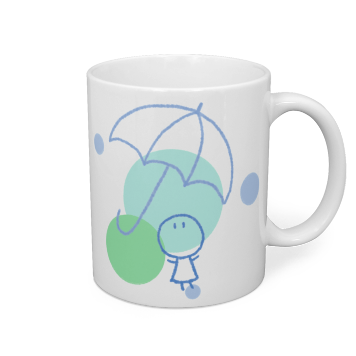 マグカップ - 直径 8 cm / 高さ 9.5 cm