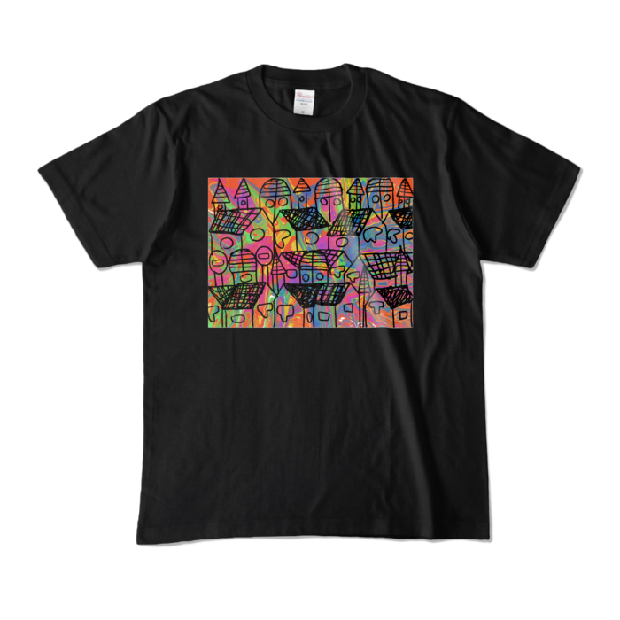 カラーTシャツ - M - ブラック (濃色)