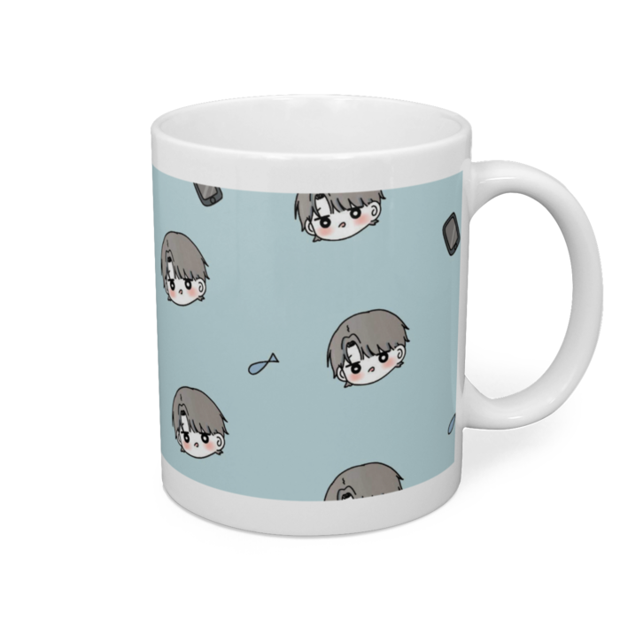 マグカップ - 直径 8 cm / 高さ 9.5 cm