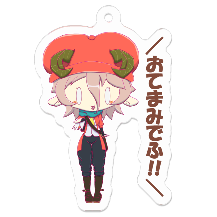 アクリルキーホルダー - 50 x 50 (mm)