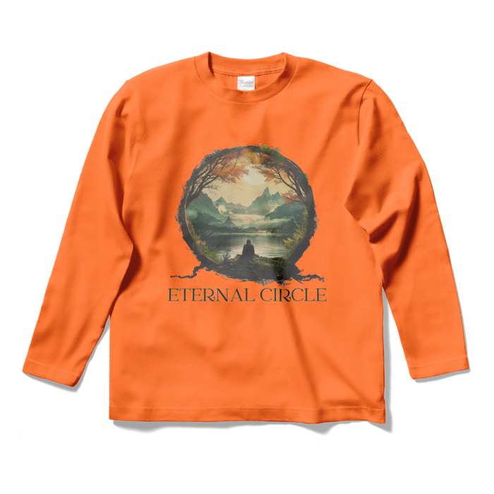 ロングスリーブTシャツ - S - オレンジ