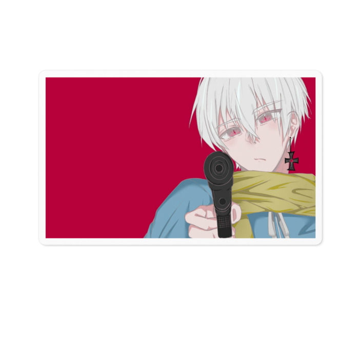 ステッカー - 100 x 100 (mm)