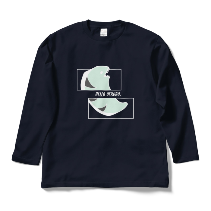 ロングスリーブTシャツ - L - ネイビー